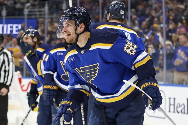 Blues hockey store
